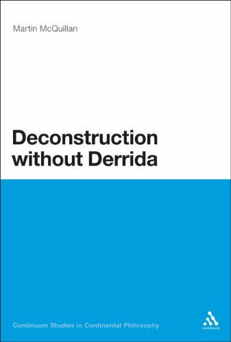Martin McQuillan's Deconstruction Without Derrida